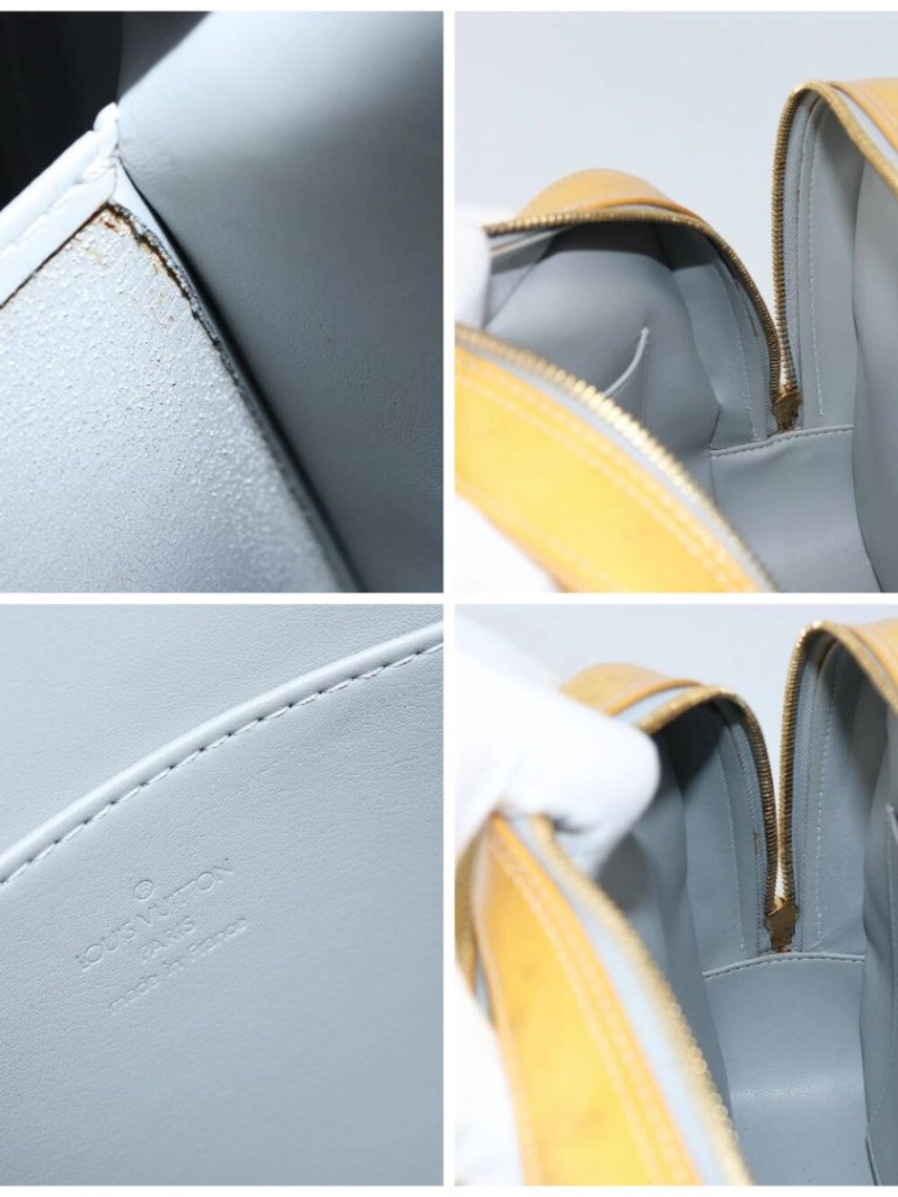 LOUIS VUITTON Monogram Vernis Marley Backpack Gris M91038 LV Auth ki6483 - Picture 15 of 16